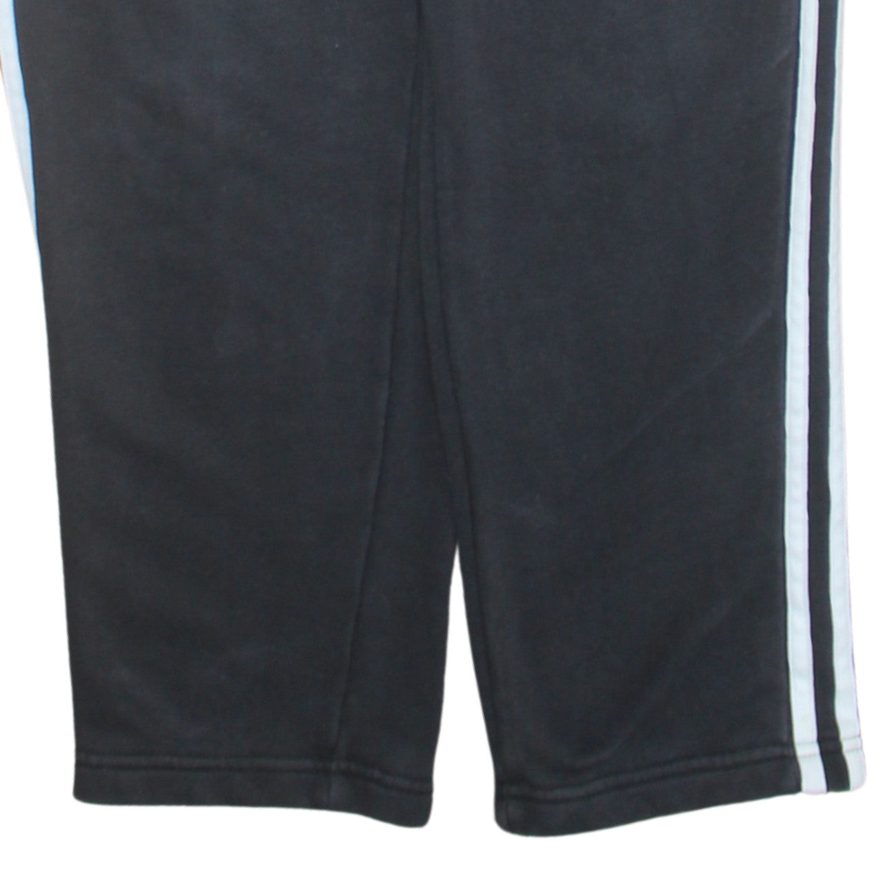 Adidas Men's Black L Jogger Sweatpants with Stripes