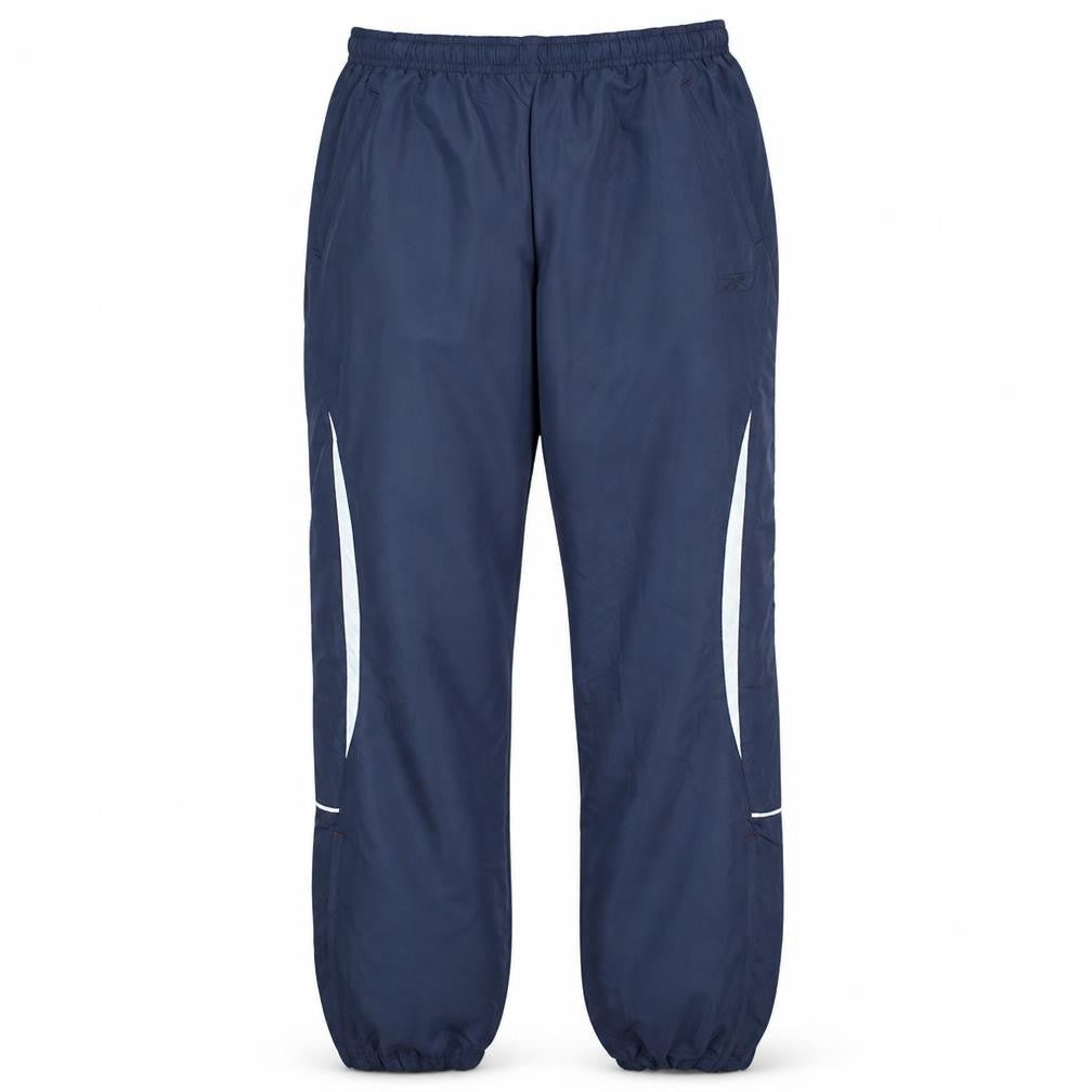 Reebok Men's Blue Jogger Trousers 2XS Elastic Waist Reflective Sports Pants
