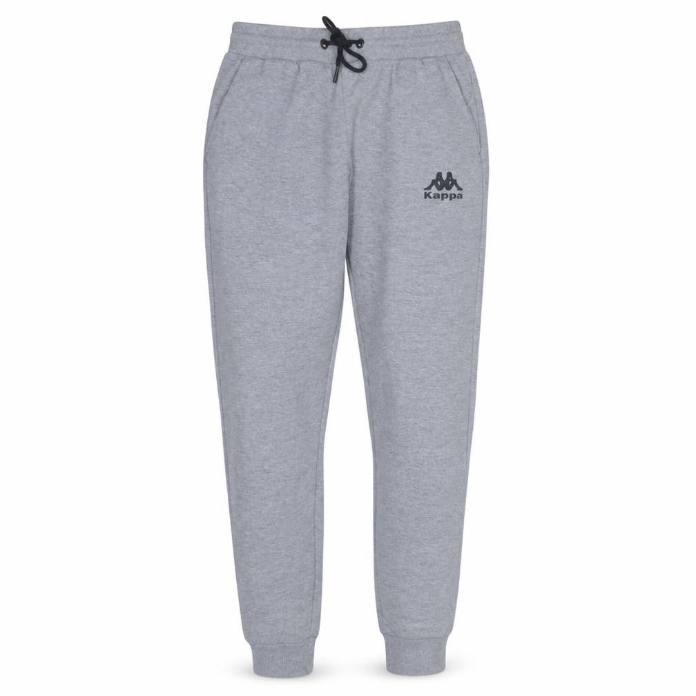 Kappa Men’s Grey Joggers Small Regular Fit Elastic Waist