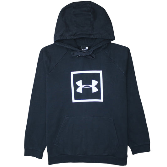 Under Armour Men's Black XL Pullover Hoodie Logo Fleece Sweatshirt
