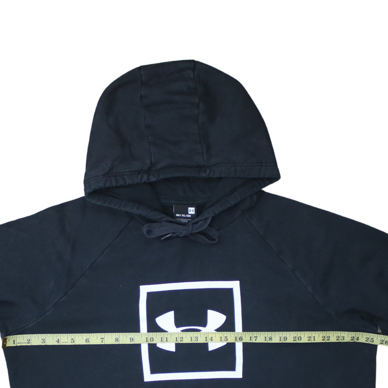 Under Armour Men's Black XL Pullover Hoodie Logo Fleece Sweatshirt
