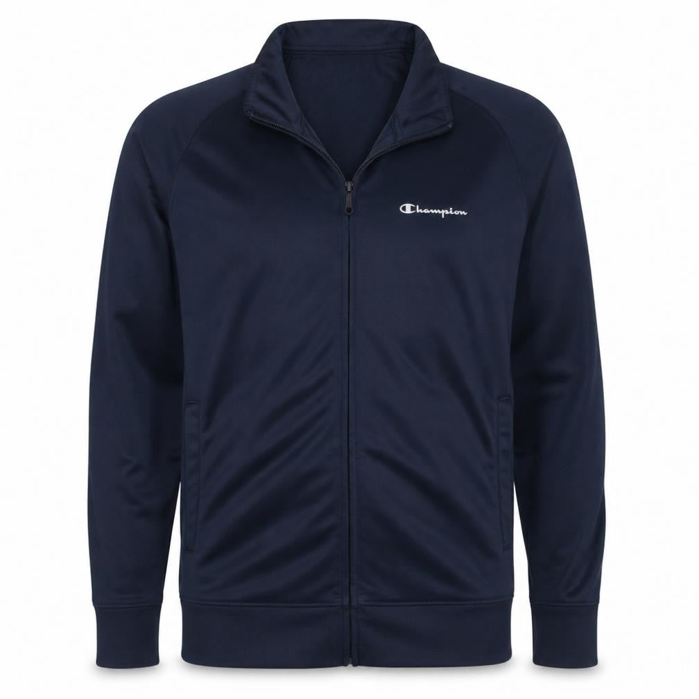 Champion Men's Blue Full Zip Sweatshirt Jacket - Size M