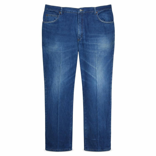 Lee Men’s Blue Regular Fit Straight Jeans 46x32 Denim