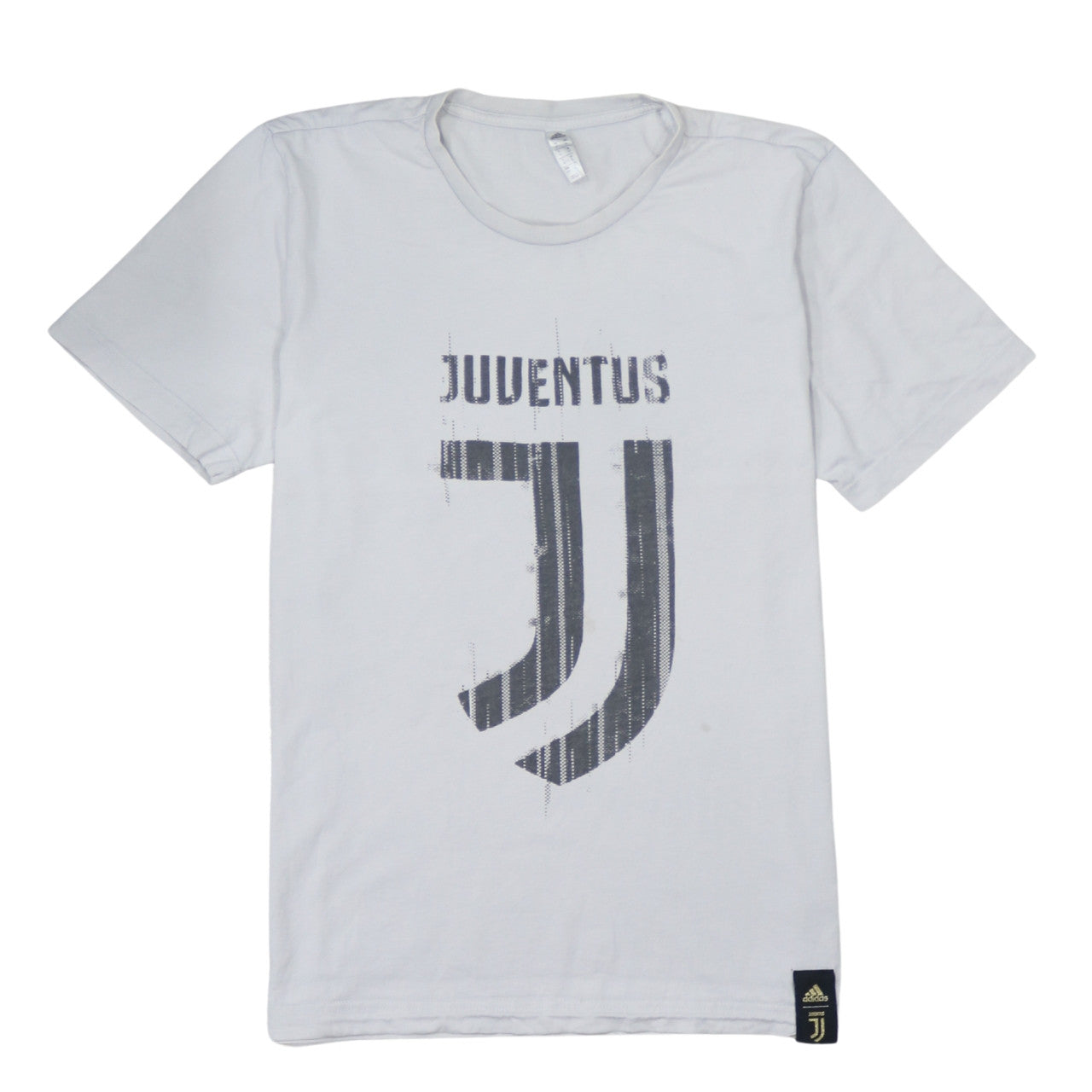 Adidas Men’s White Juventus Graphic T-Shirt Size M Sports Fan Tee