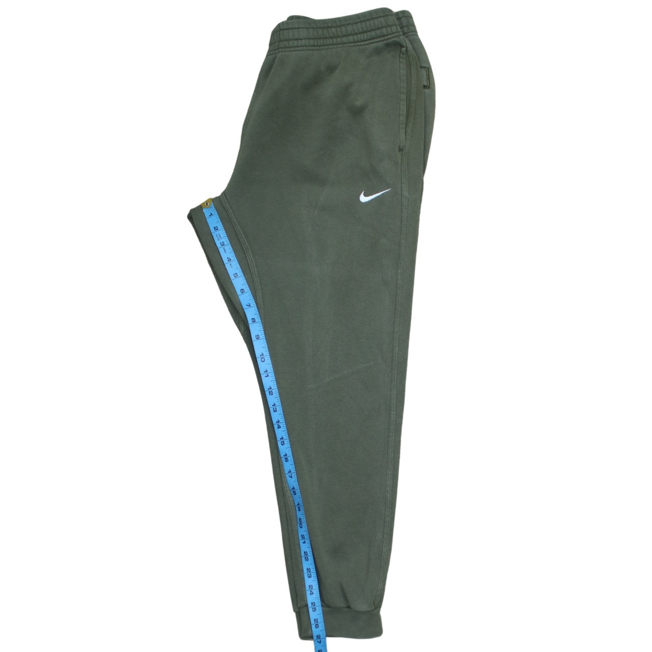 Nike Men Green Jogger Loungewear Sweatpants L Regular Fit