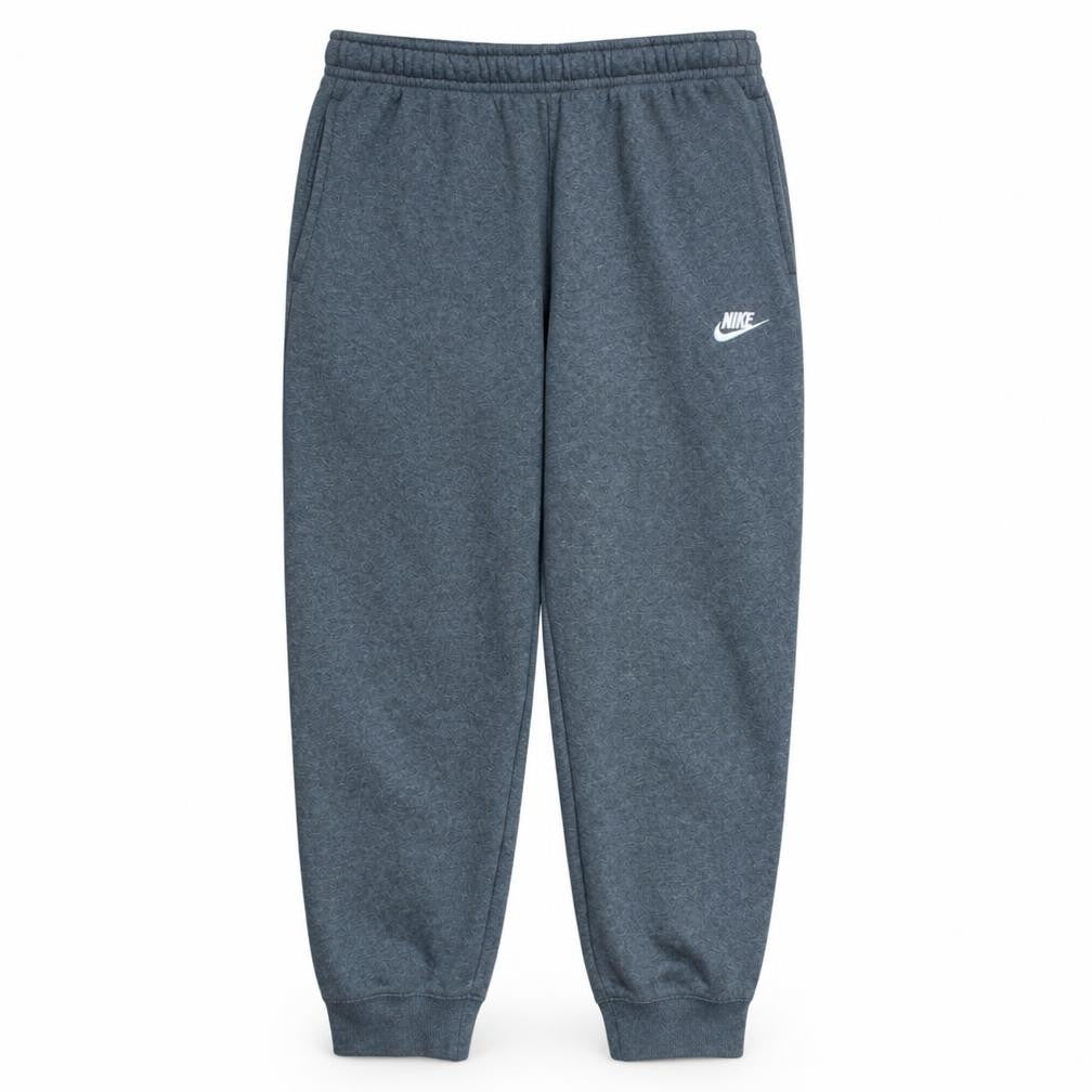 Nike Men's Grey Fleece Sweatpants M Regular Fit Sports Trousers