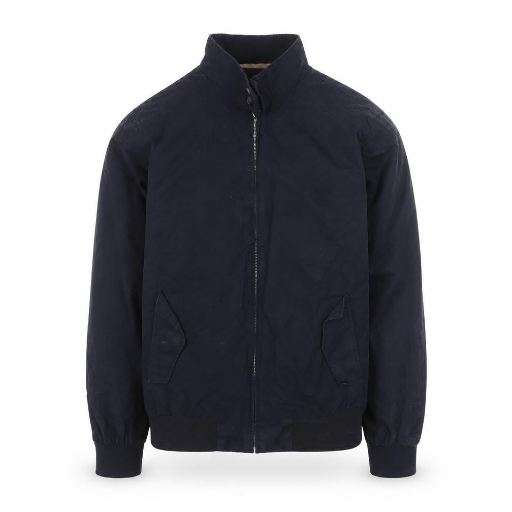 Peacocks Mens Blue Bomber Jacket Medium Cotton Blend Casual Zip