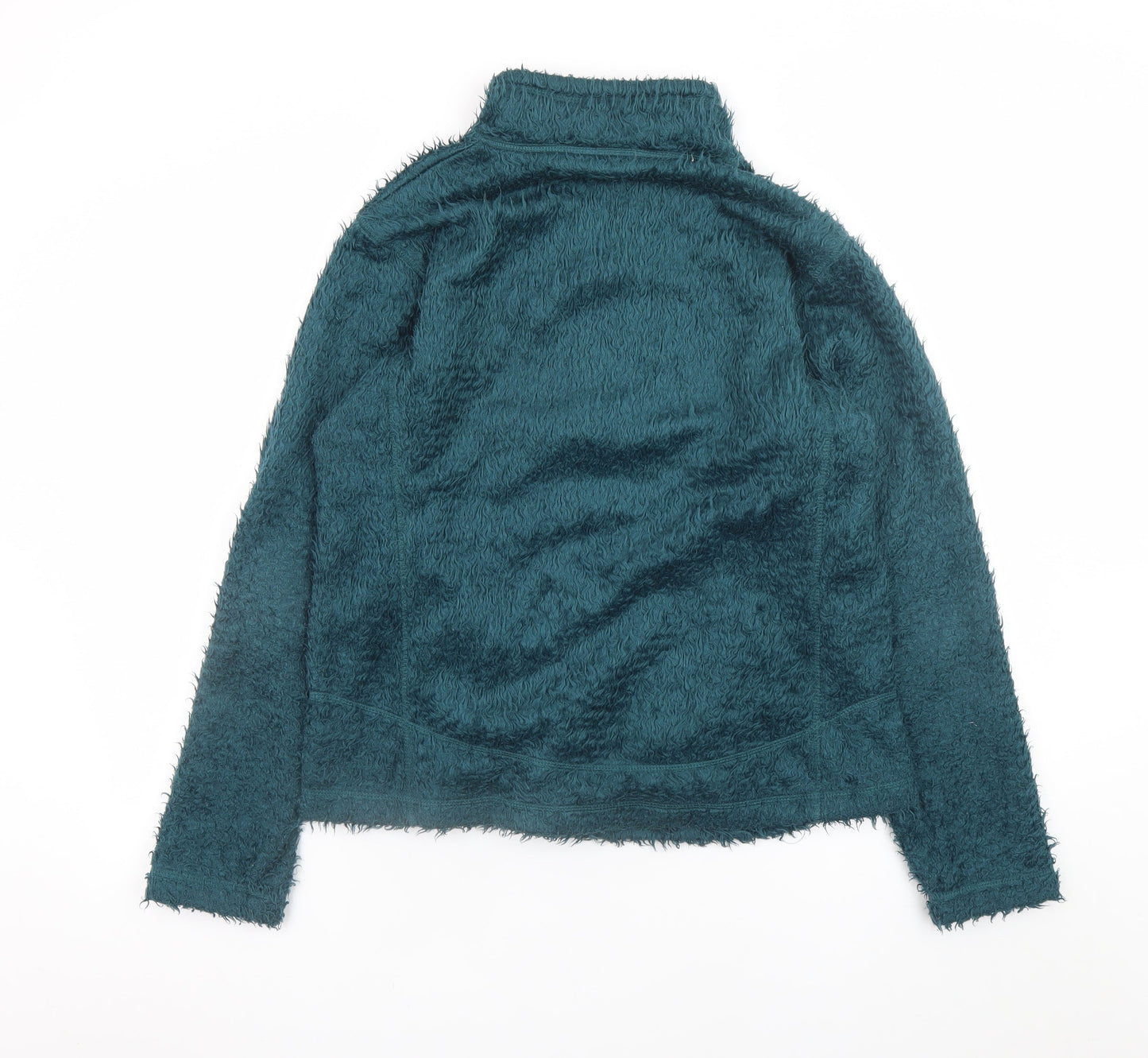 Craghoppers Women Teal Fleece Pullover 1/2 Zip Sweatshirt UK 14