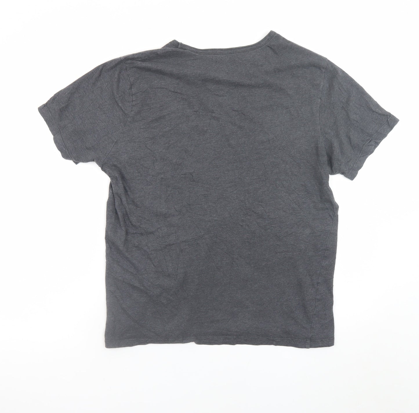 Hugo Boss Men's Grey Crew Neck Short Sleeve T-Shirt Size L