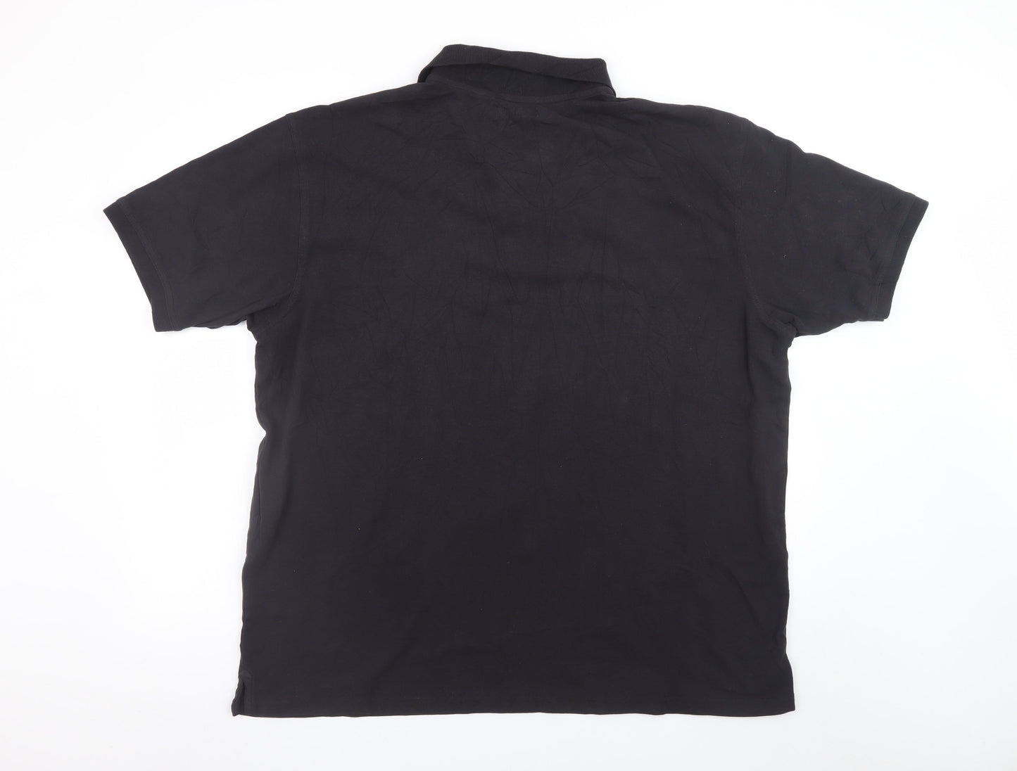 James Pringle Men's Black 2XL Cotton Polo Shirt