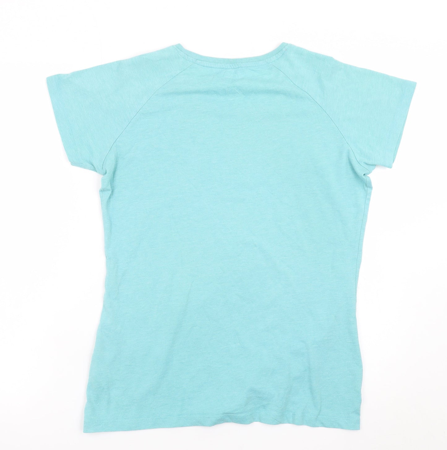Trespass Women Blue Quick Dry Short Sleeve T-Shirt UK 12