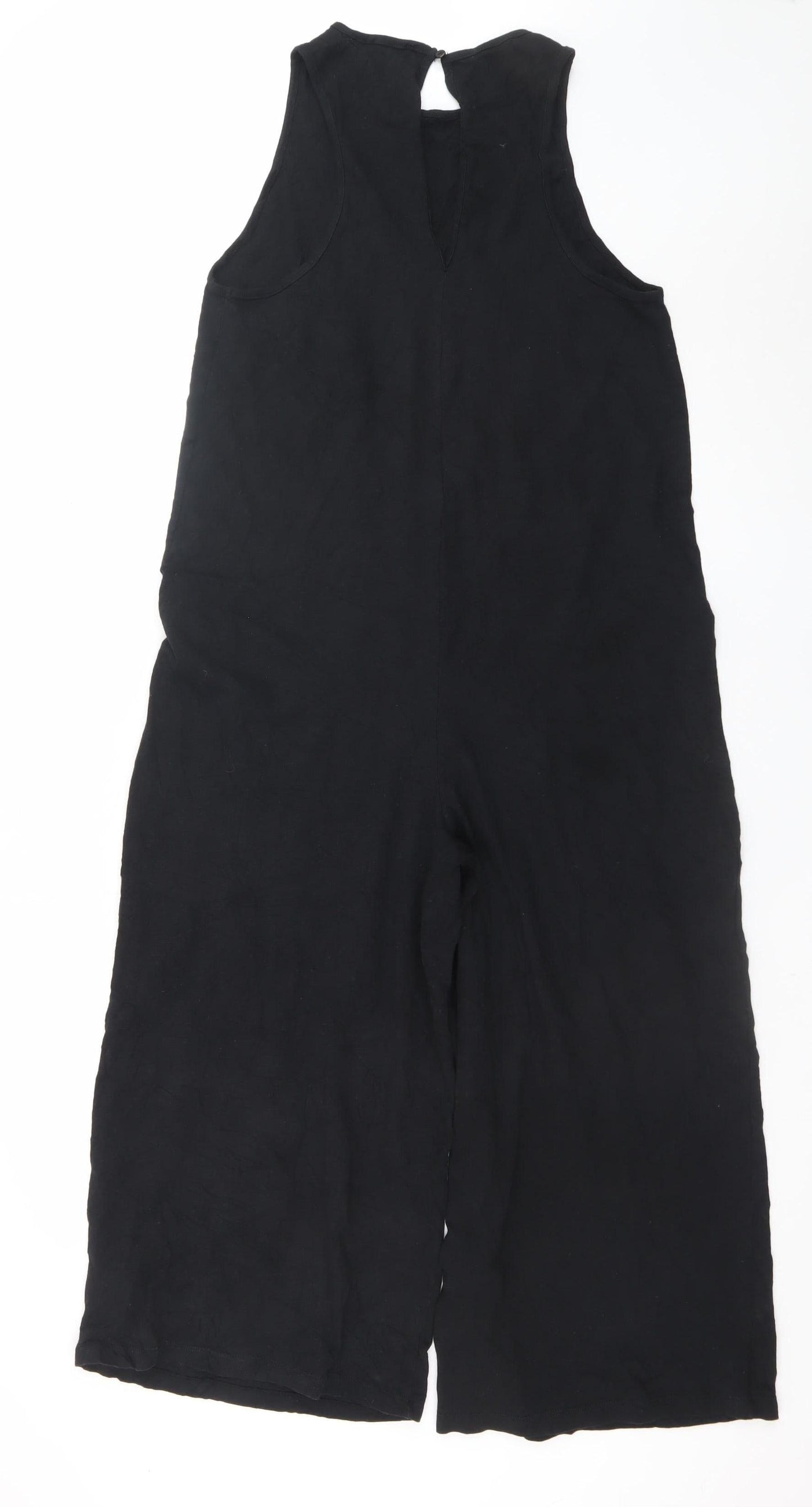 ASOS DESIGN Womens Black Size 8 Sleeveless Midi Shift Dress