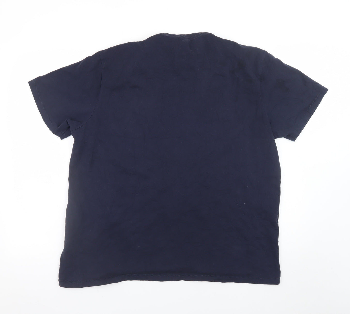 Levi's Men's Blue XL Graphic Print Crew Neck T-Shirt