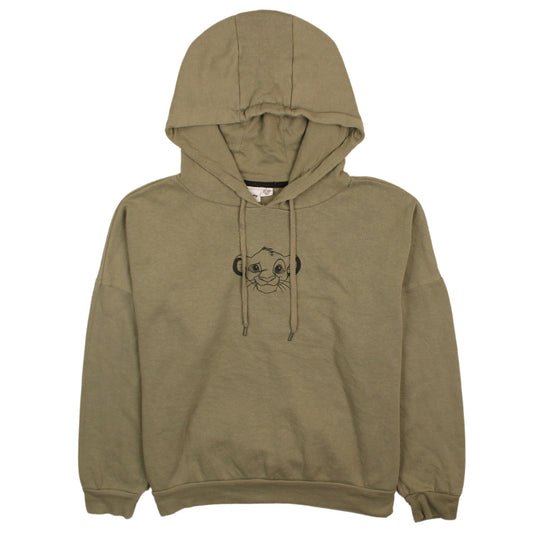 Disney Women Khaki Lion King Pullover Hoodie Size 14/16