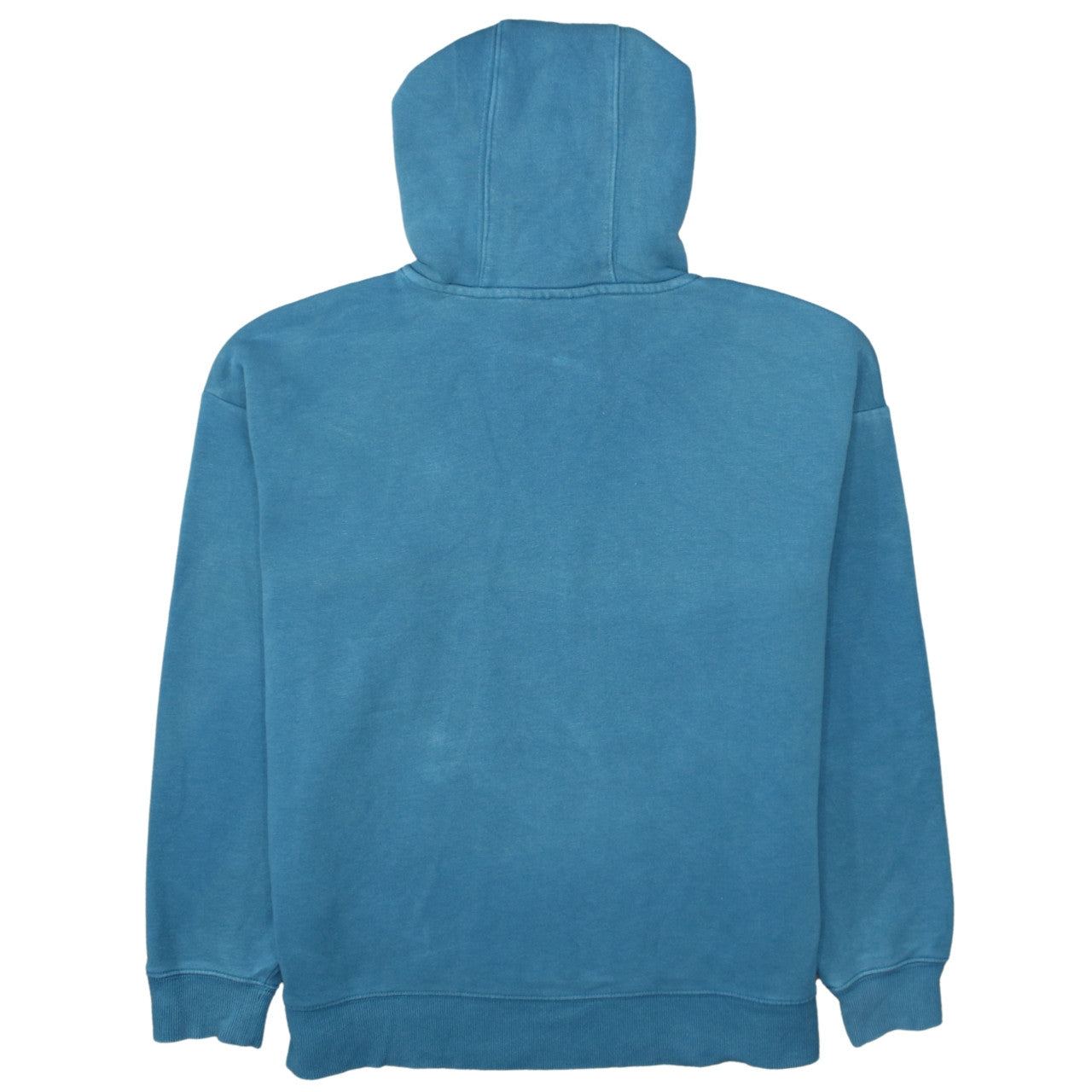 FILA Mens Blue Pullover Hoodie XL Cotton Blend Logo Sweatshirt