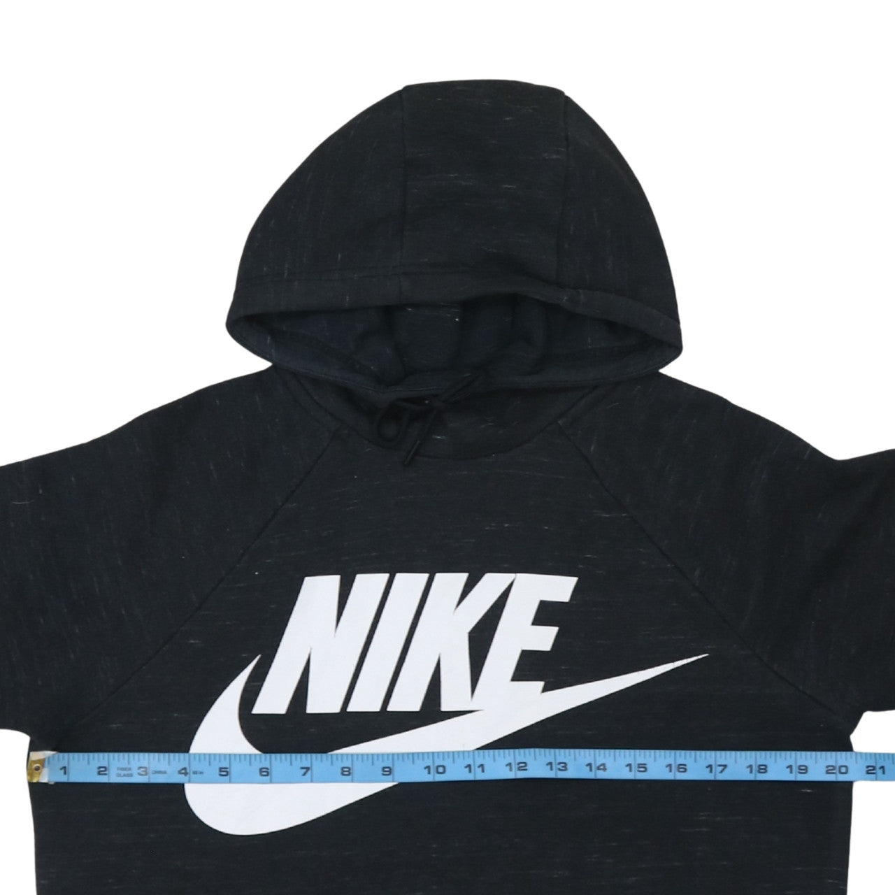 Nike Women’s Black Small Pullover Hoodie with Logo Print