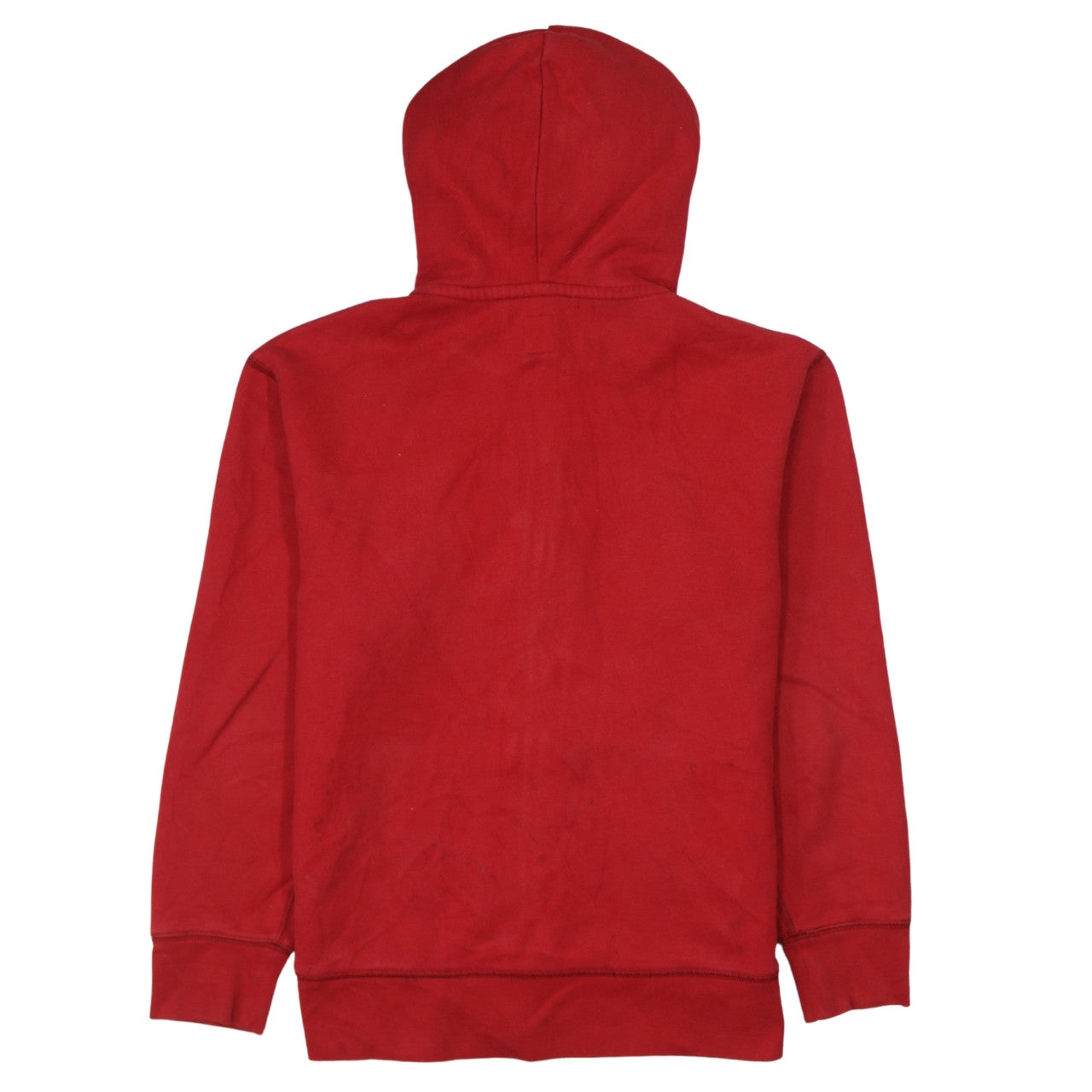 GAP Boys Red Full Zip Fleece Hoodie Size 12 Years with Logo Detail