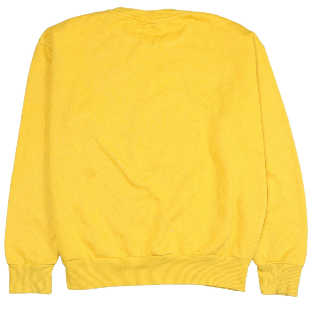 Disney Women Yellow Winnie the Pooh Pullover Sweatshirt XS
