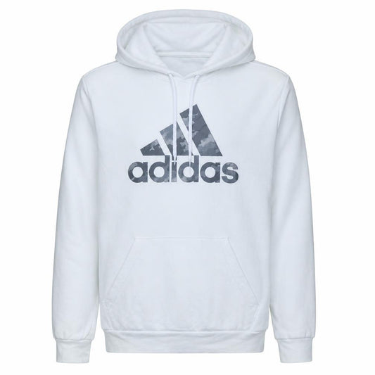 Adidas Men's White Pullover Hoodie XS Sports Fleece Sweatshirt