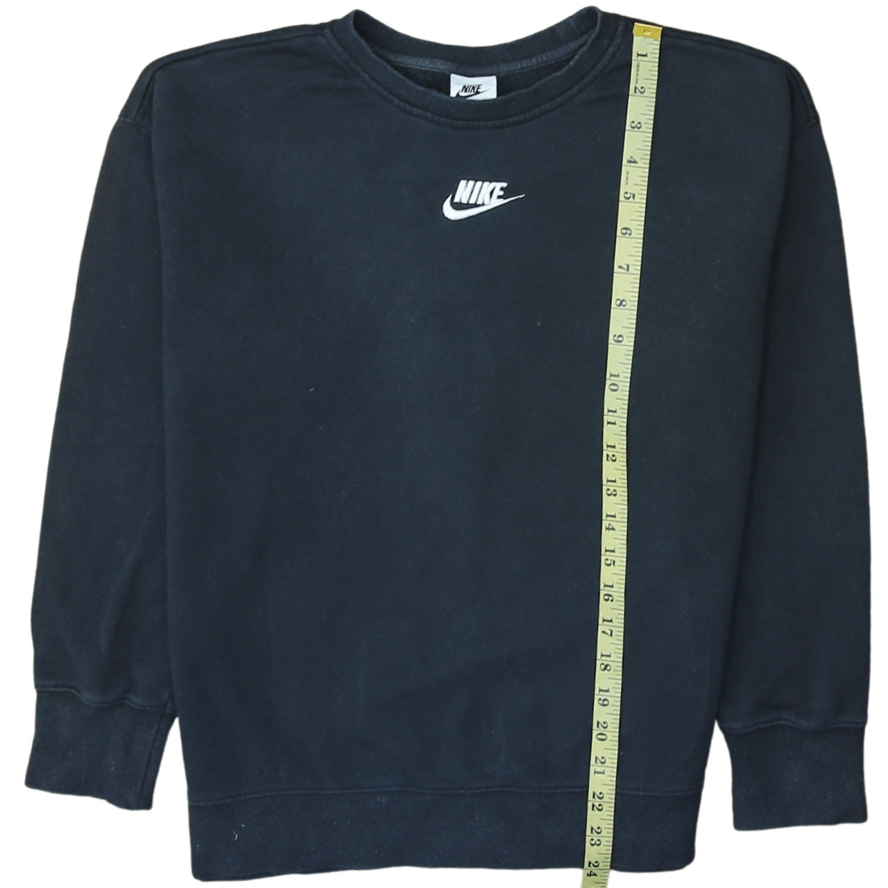 Nike Boys Black XL Pullover Fleece Sweatshirt with Logo
