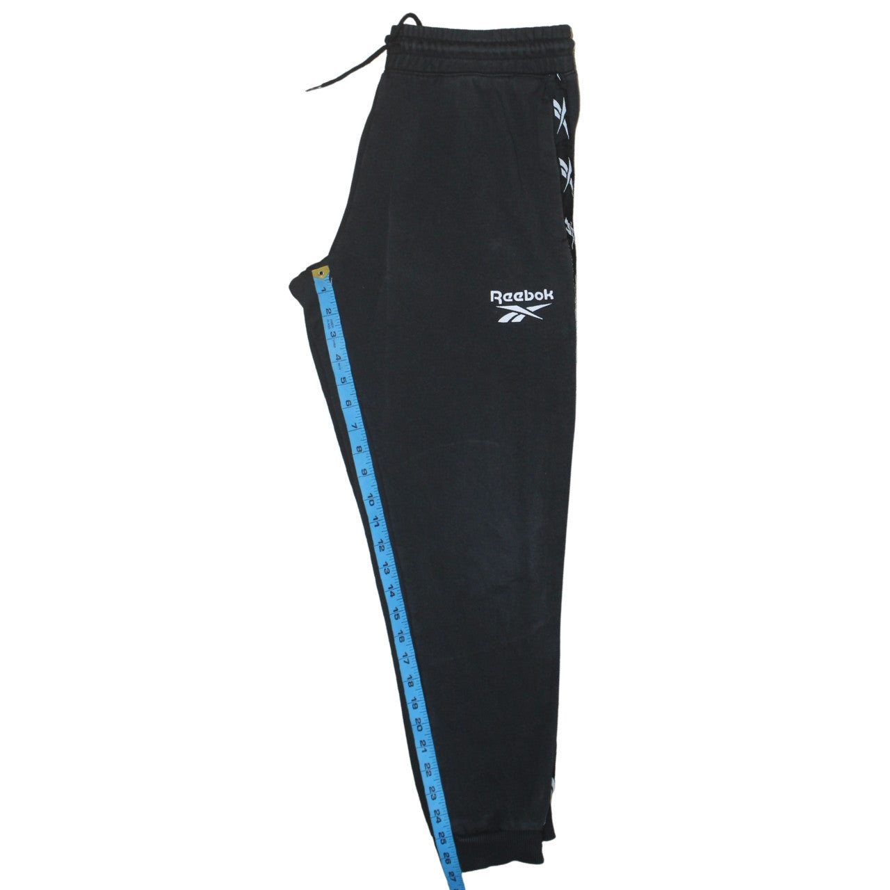Reebok Men Black Jogger Trousers S Regular Fit Comfortable Sportswear