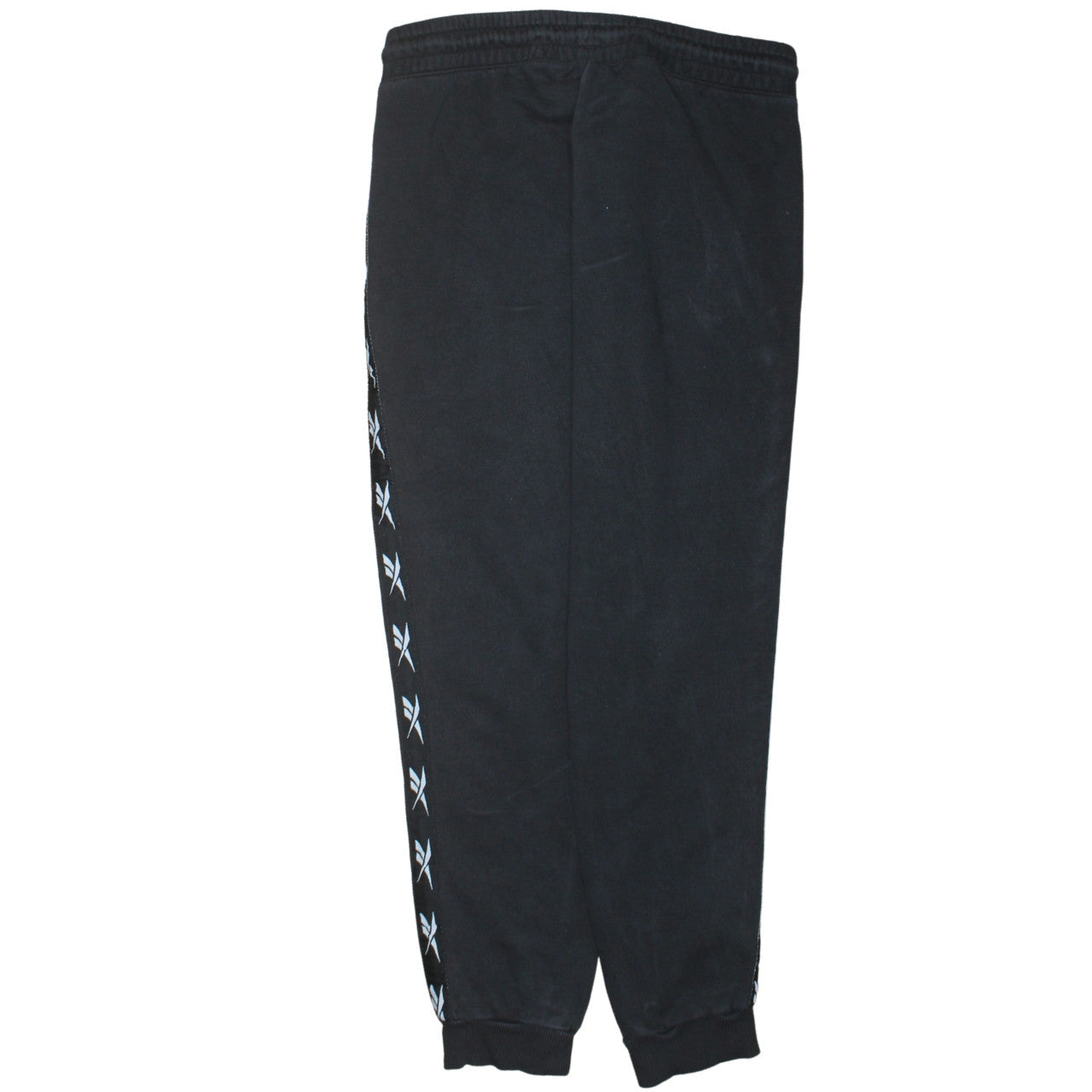 Reebok Men Black Jogger Trousers S Regular Fit Comfortable Sportswear