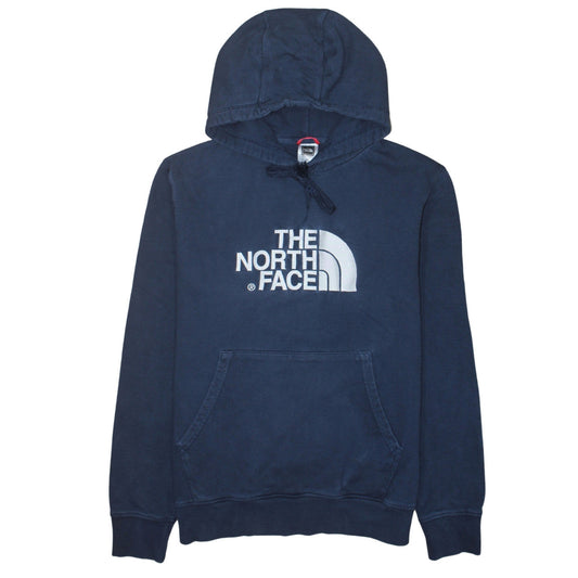 The North Face Men's Blue Pullover Hoodie Size L Outdoor Cotton