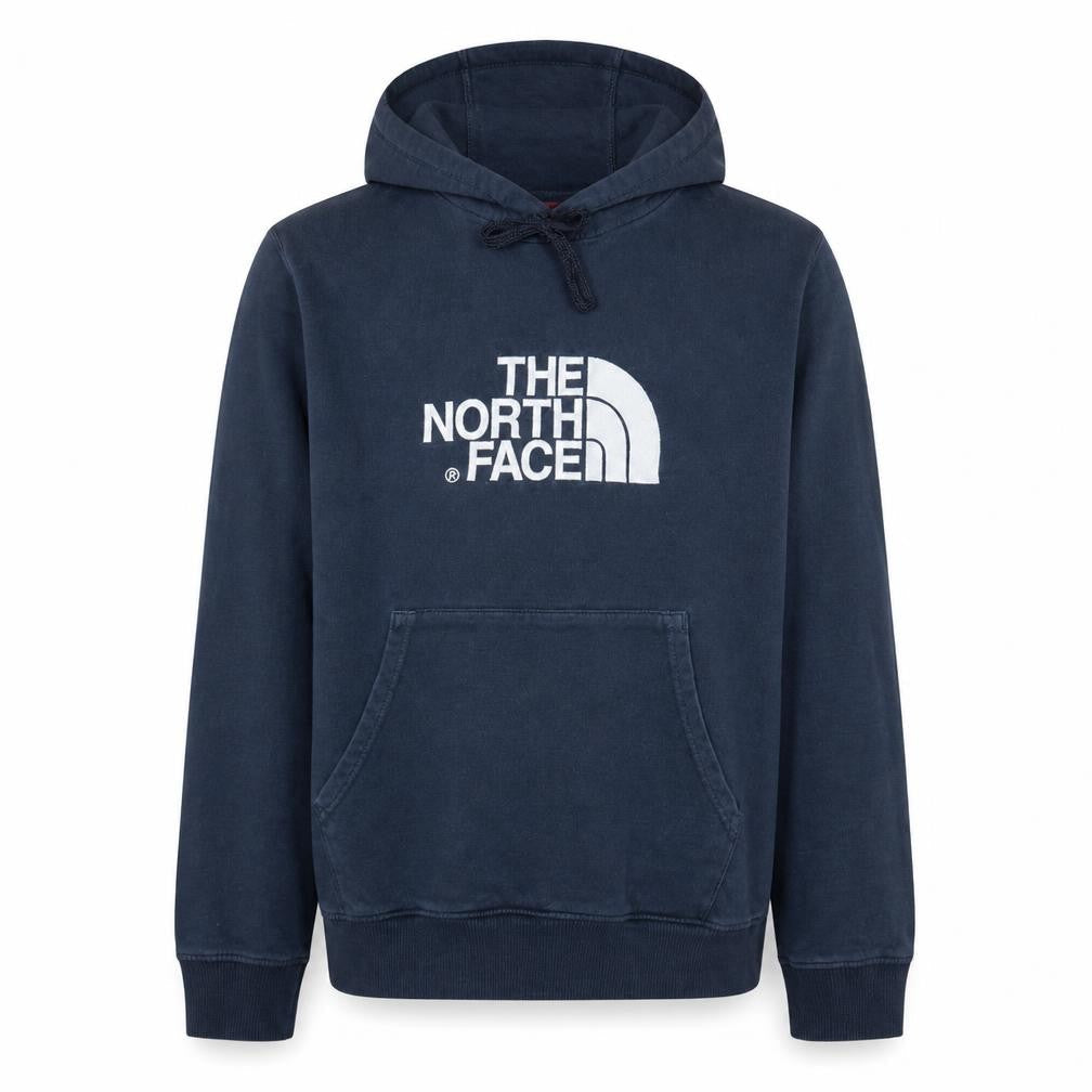 The North Face Men's Blue Pullover Hoodie Size L Outdoor Cotton