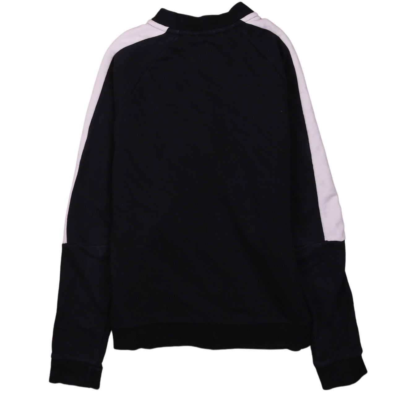 Puma Womens Black Track Jacket Size 12 Full Zip Lightweight