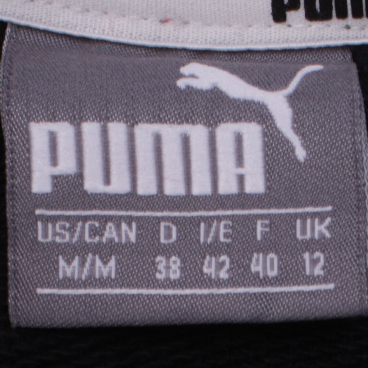 Puma Womens Black Track Jacket Size 12 Full Zip Lightweight