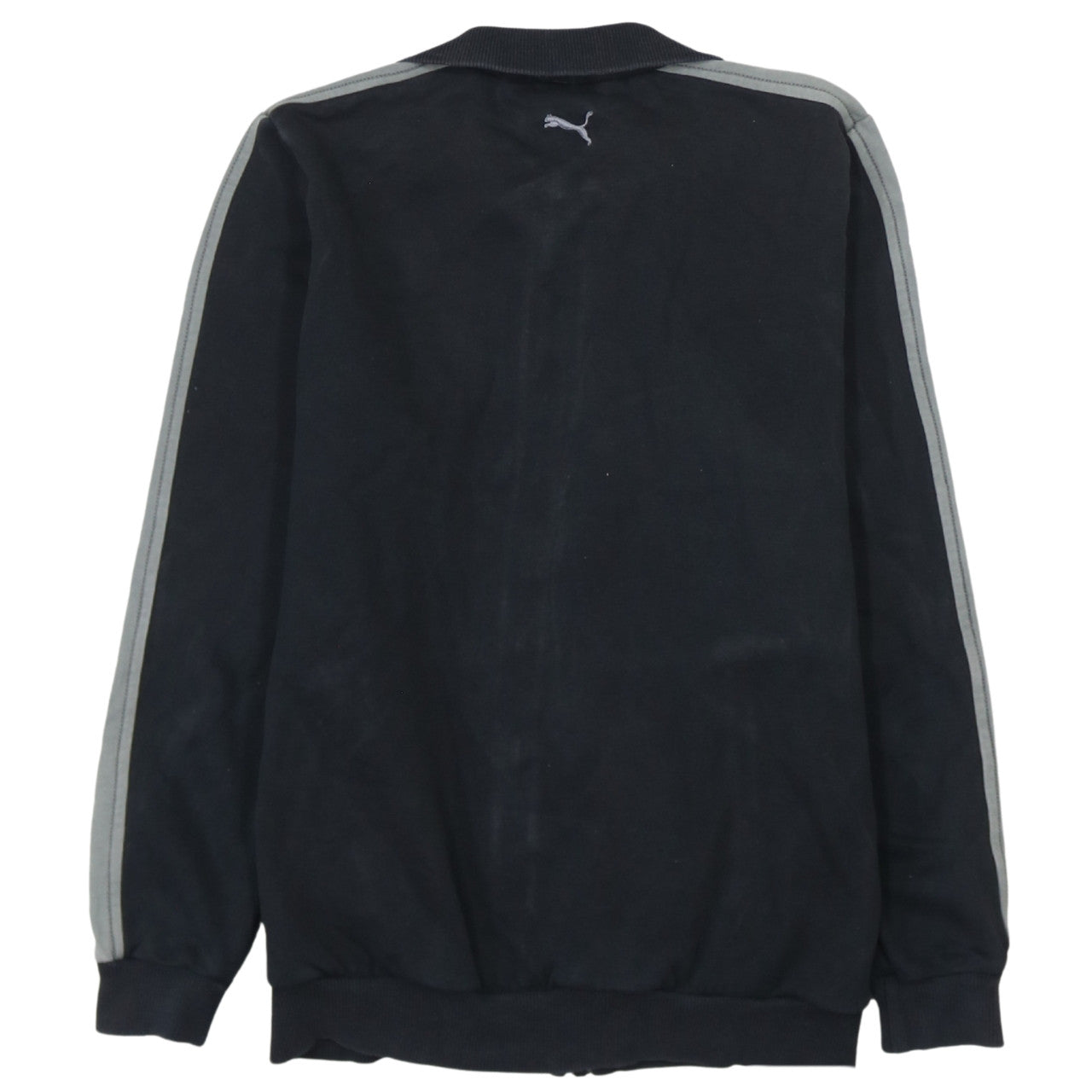 Puma Teens Black Track Jacket XL Full Zip Sports Fleece Regular Fit
