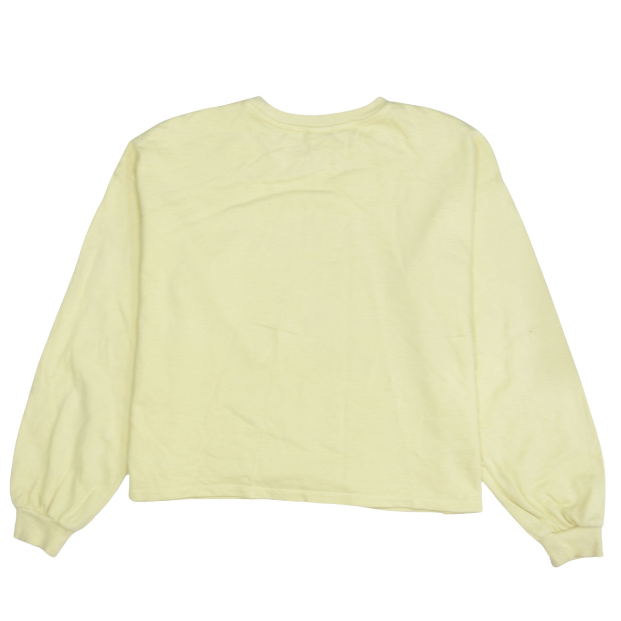 Disney Tu Women’s Yellow Minnie Mouse Pullover Sweatshirt Size 16