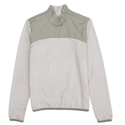 Additional front view of Nike Women Beige Therma Fit Fleece Pullover Sweatshirt, size L