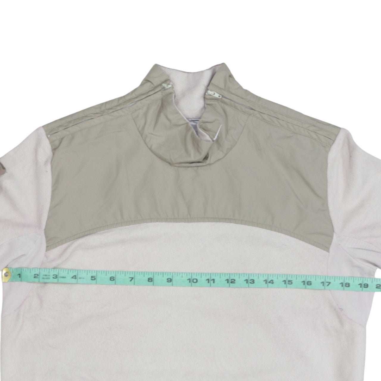 Nike Women Beige Therma Fit Fleece Pullover Sweatshirt Size L