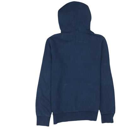 Brand and care label for Levi's Men's Blue Pullover Hoodie S Logo Graphic Fleece Sweatshirt