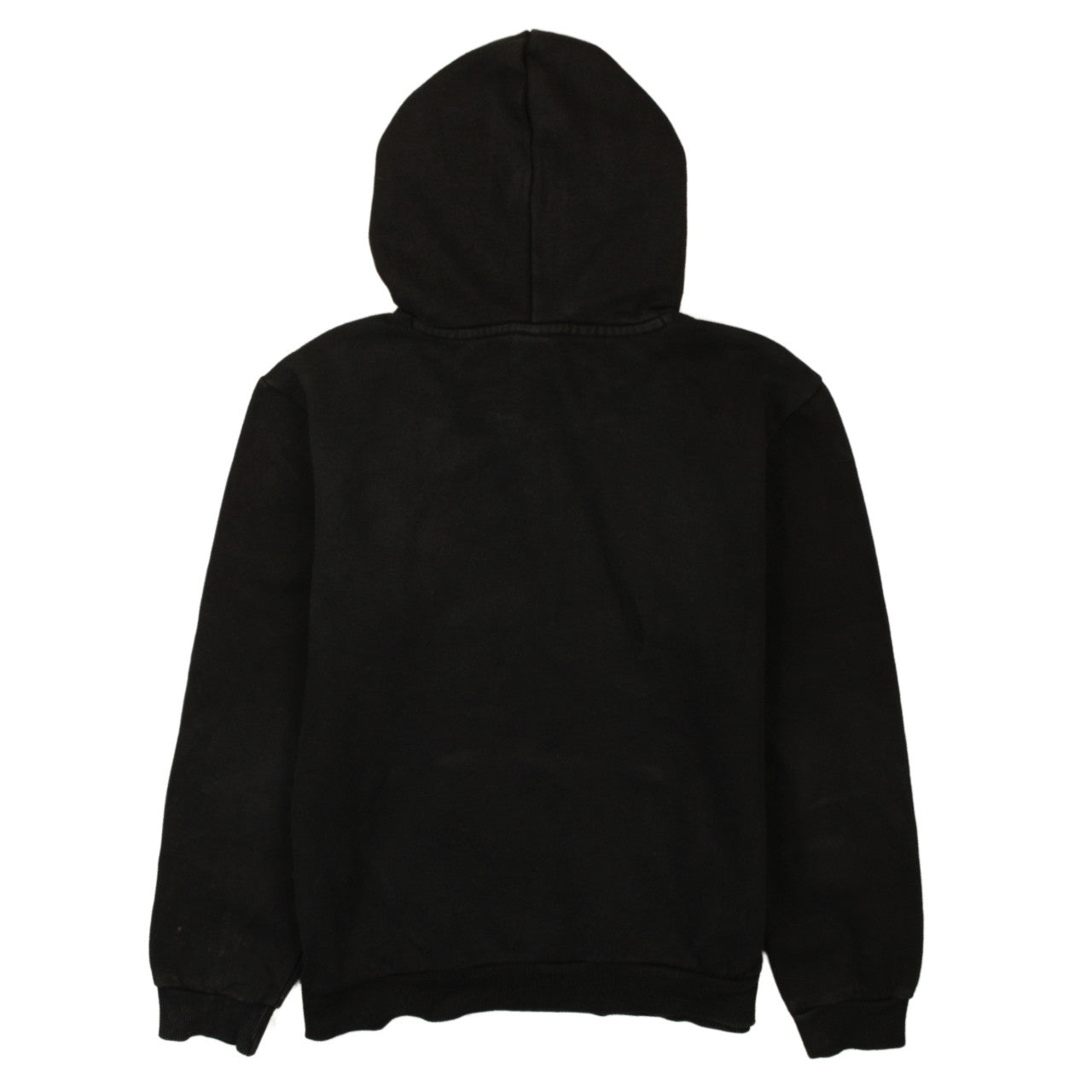 Puma Boys Black Pullover Hoodie 13-14 Years Fleece Logo Printed Sweatshirt