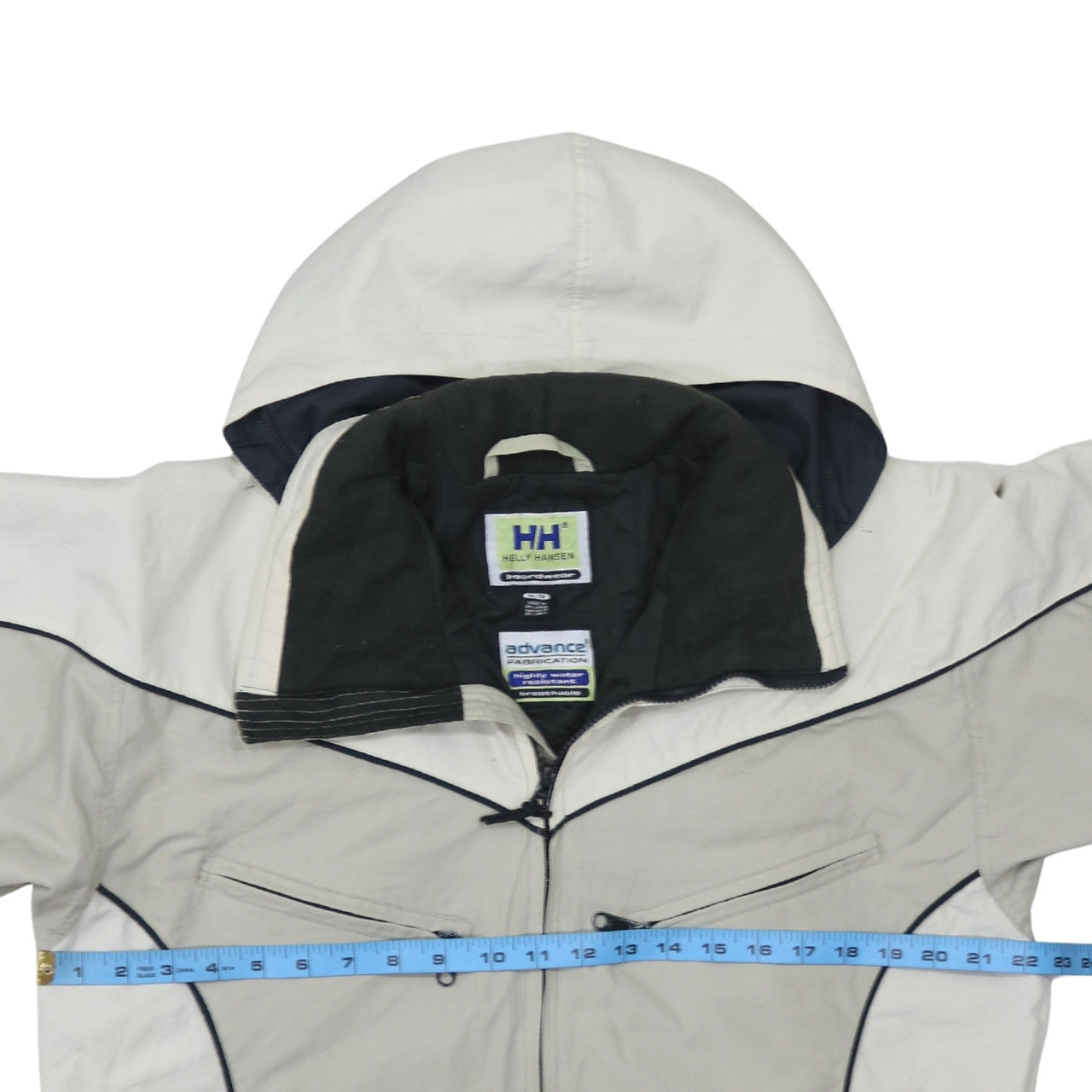 Helly Hansen Men's Beige Water Resistant Hooded Parka Jacket M