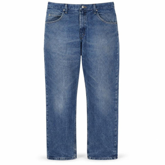 Wrangler Men's Blue 36x30 Relaxed Fit Straight Denim Jeans