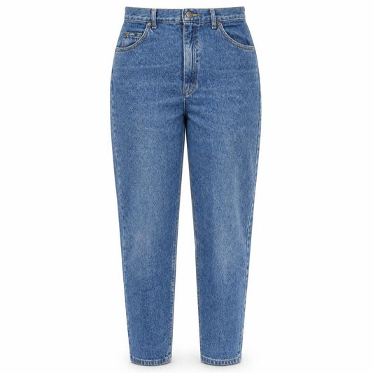 Lee Womens Blue High Rise Mom Jeans Size 14 Vintage 90s Denim