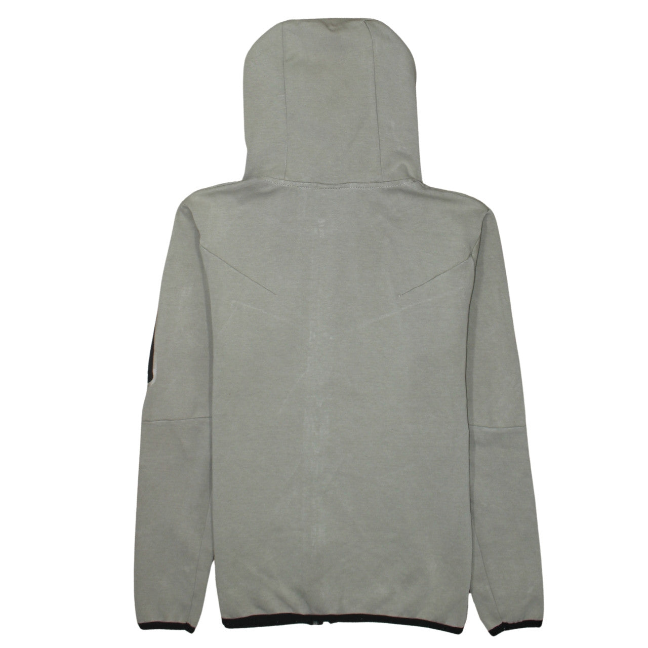 Nike Men's Grey Full Zip Hoodie Small Regular Fit