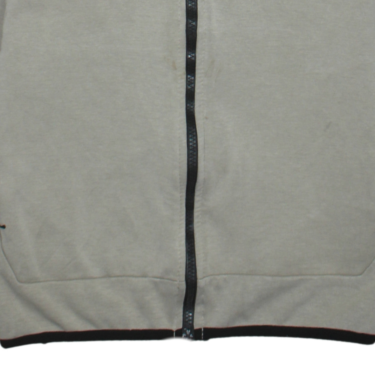 Nike Men's Grey Full Zip Hoodie Small Regular Fit