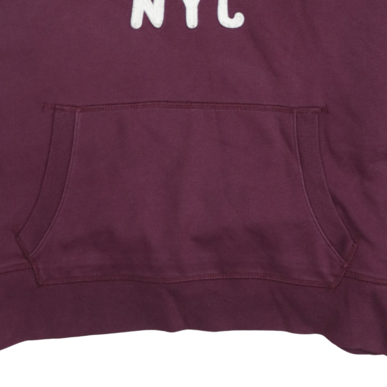 GAP Women’s Burgundy Hooded Pullover Sweatshirt XL Cotton Blend