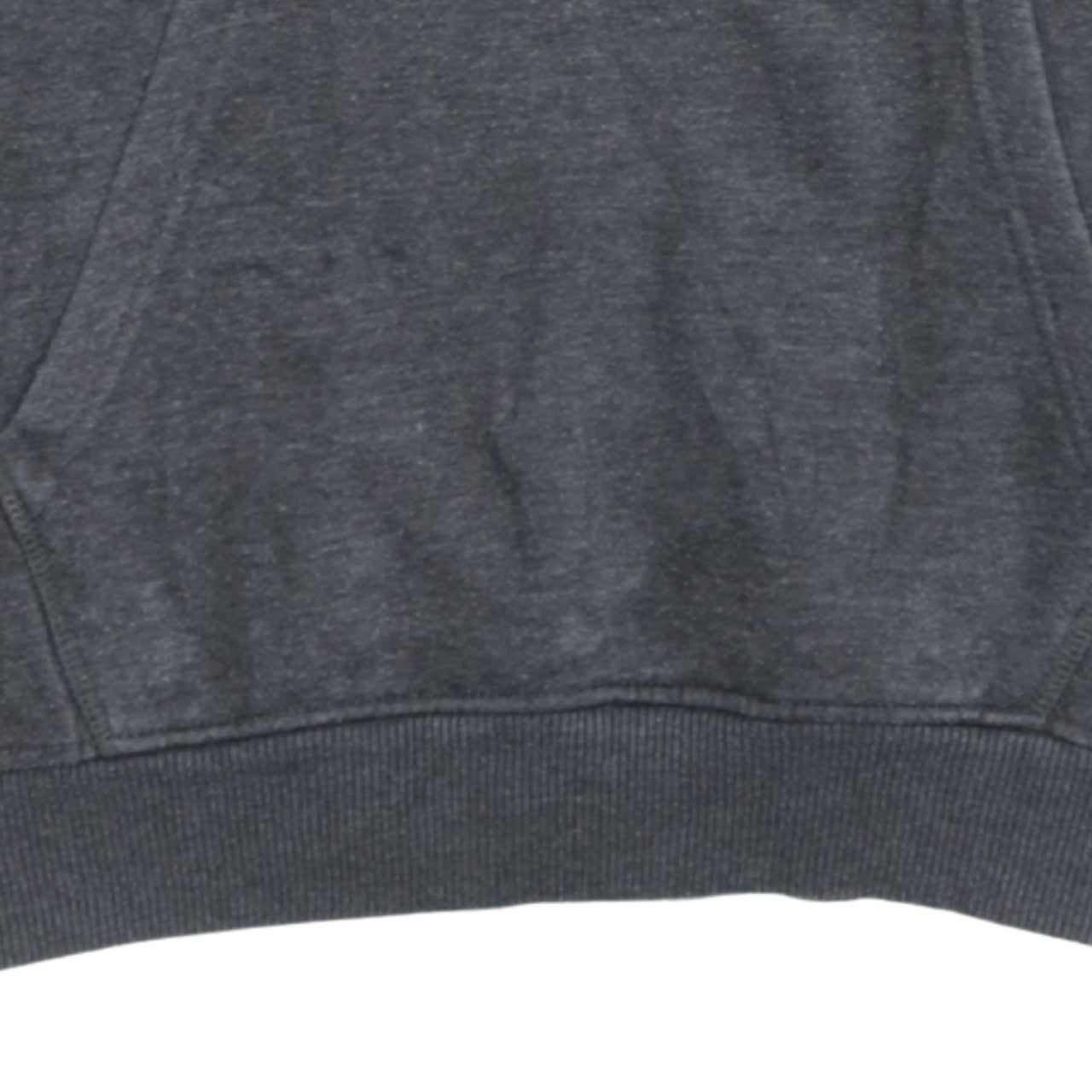 Fila Womens Charcoal Grey Pullover Hoodie Medium Embroidered Logo