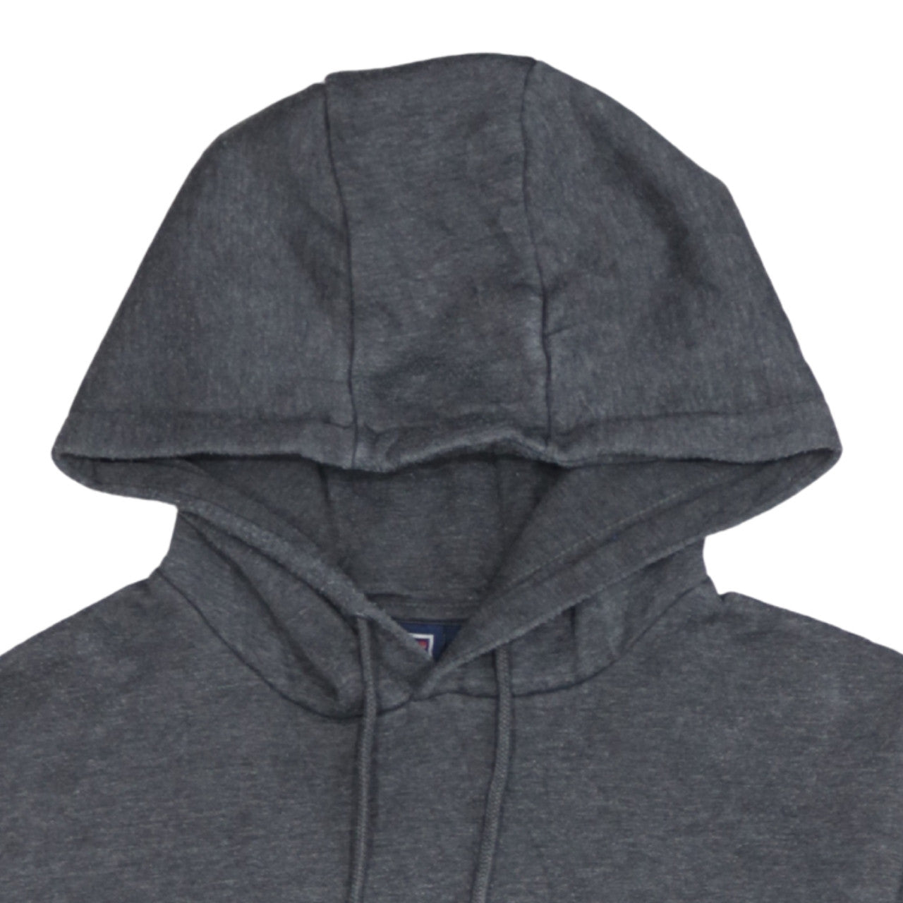 Fila Womens Charcoal Grey Pullover Hoodie Medium Embroidered Logo