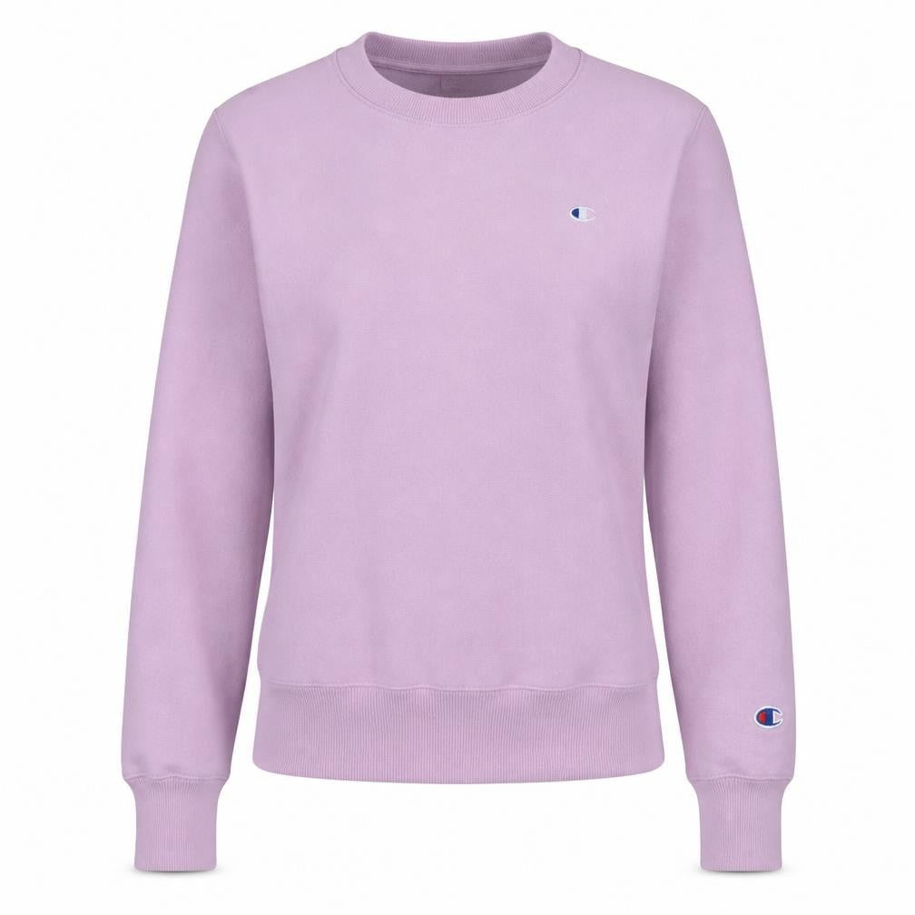 Champion Womens Pink Reverse Weave Sweatshirt Medium Cotton Casual