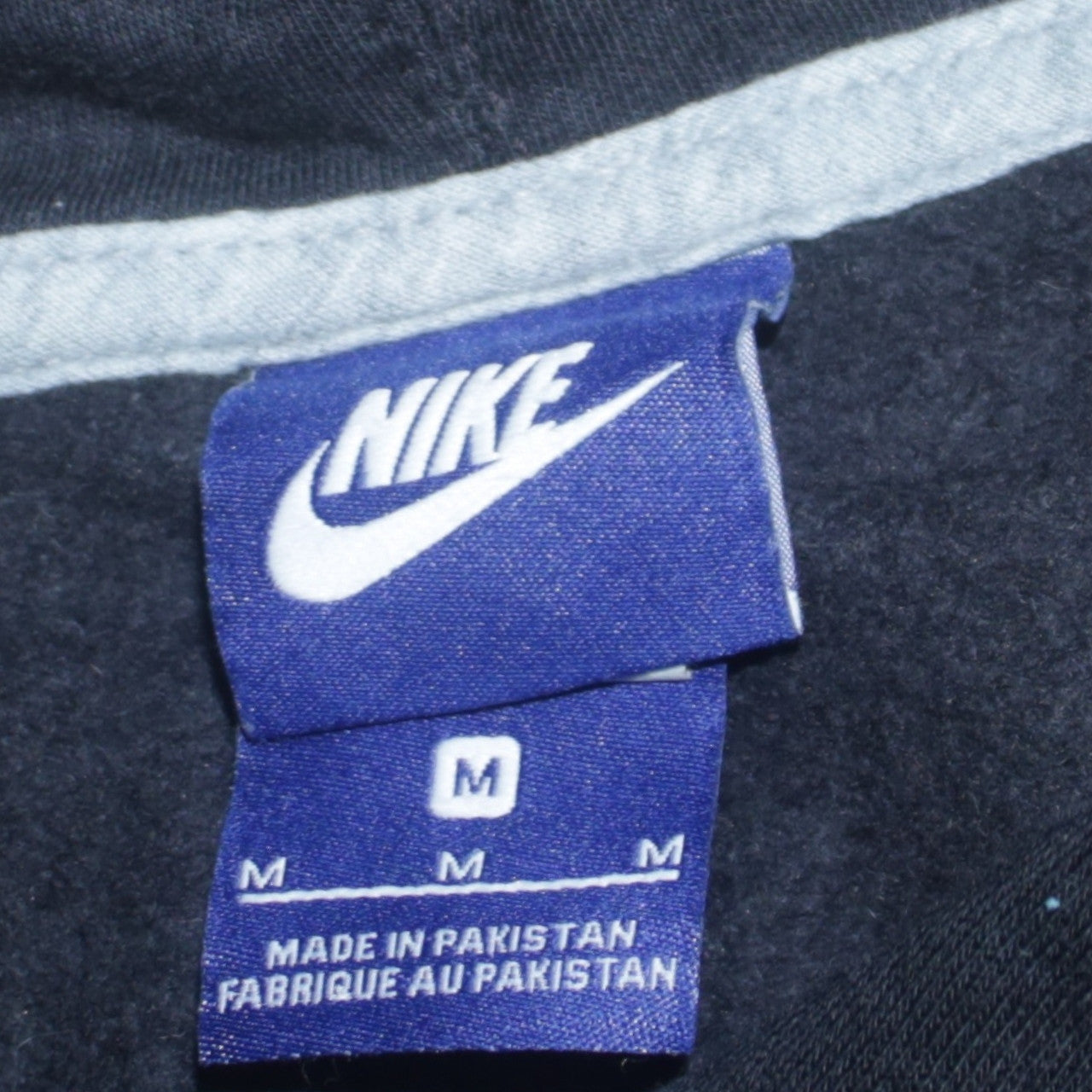 Nike Men's Black Full Zip Hoodie M Lightweight Sportswear