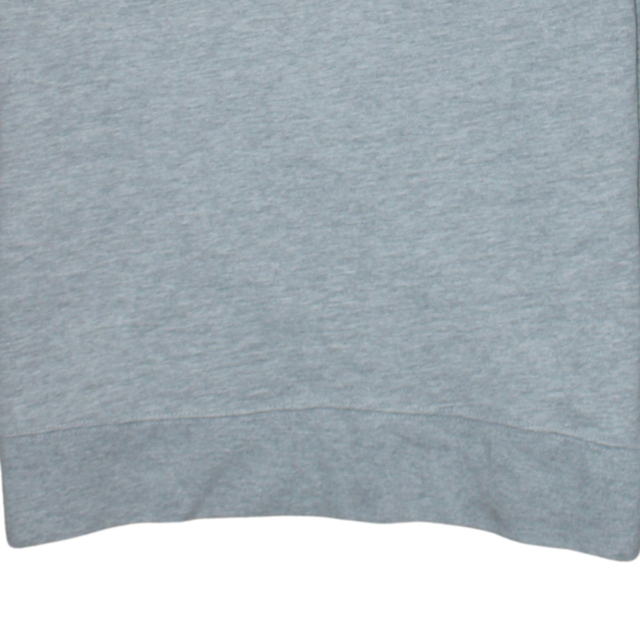 Champion Men's Grey Embroidered Logo Pullover Sweatshirt Size M