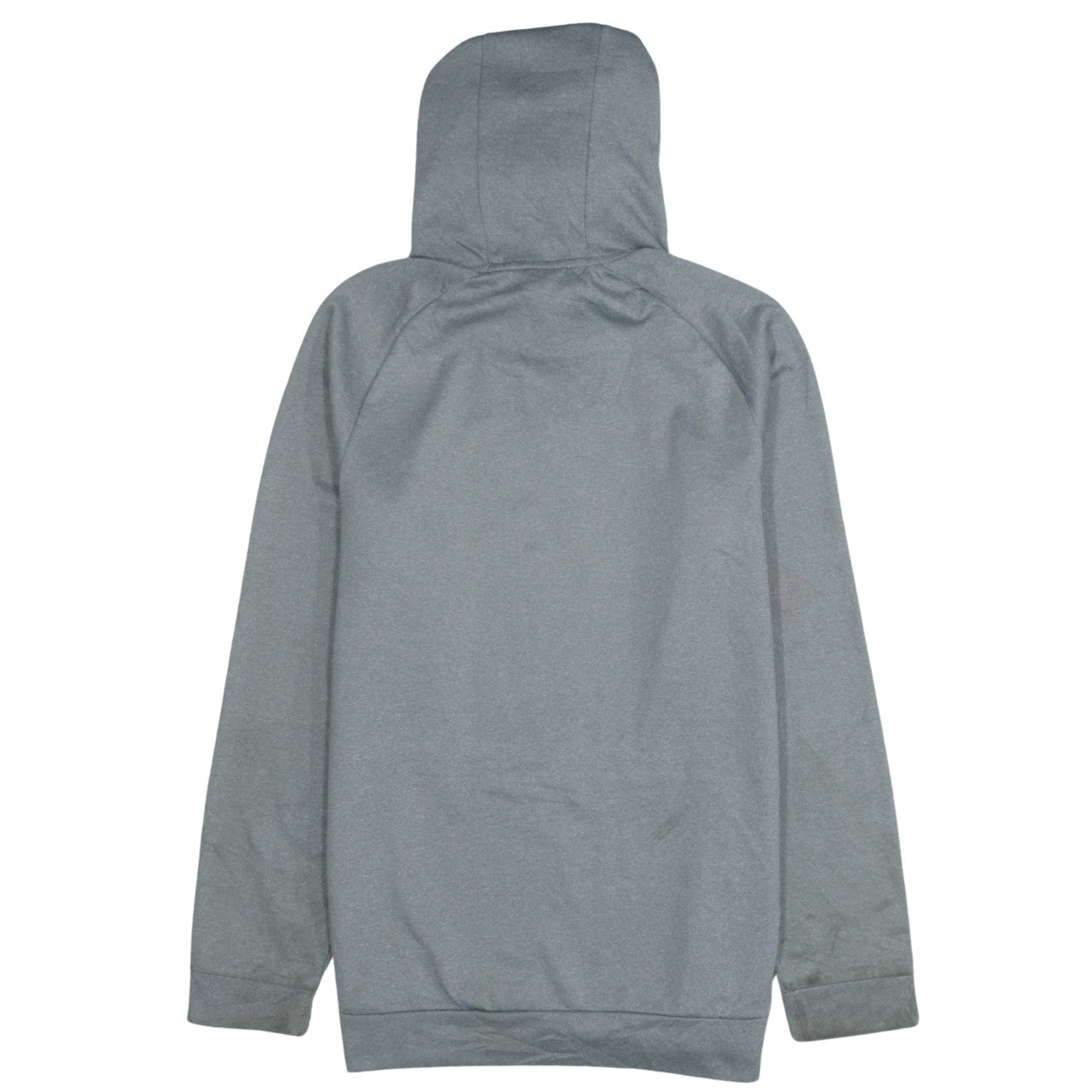 Nike Men's Grey Dri-Fit Pullover Hoodie S Sports Logo