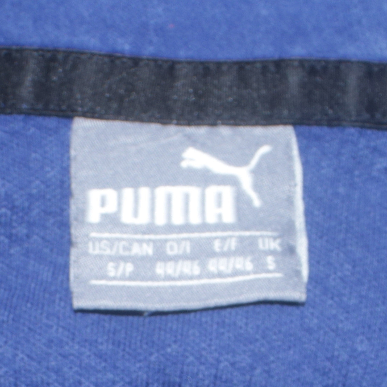 Puma Mens Blue Pullover Hoodie S Lightweight Sports Fleece