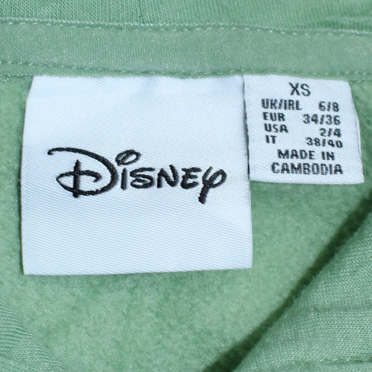 Disney Women’s Green The Lion King Pullover Hoodie XS